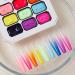 Gradient Paint Gel Manicure Paint Set 9-Color Nail Color Palette Skin-Friendly Formula Long Lasting 22.5 g/ml For Mixing Layering and Painting - Buy Online on GoSupps.com