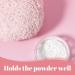 Ultra Soft 4'' Body Powder Puff - Washable Large Velour Applicator for Loose Mineral Powder | Reusable Velvet Dust Puff for Face & Body - Buy Online on GoSupps.com