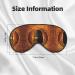 Microphone with Music Note Print Double-Sided Eye Mask Soft and Light Blocking for Enhancing Sleep Quality - Buy Online on GoSupps.com