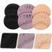 FRCOLOR 9 Pairs Lace Five Toe Socks Non Skid Socks Yoga Socks Foot Pads for Heels Ball of Foot Cushions Half Boat Socks Toe Alignment Socks Forefoot Pads High Heel Gasket Nylon Miss - Buy Online on GoSupps.com