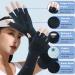 Buy Copper Long Arthritis Gloves - Compression Gloves for Pain Relief | Fingerless Extra Long Fit for Men & Women | Medium Size - Buy Online on GoSupps.com