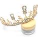 SnowTain Crown Headband | Wedding Diadem with Crystals | Princess Krone & Rapunzel Bridal Accessories - Buy Online on GoSupps.com