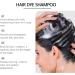  Zynewa Hair Dye Shampoo natural plant-based coloring shampoo colors hair in minutes 3-in-1 color shampoo for gray hair coverage safe long-lasting and easy to use black 500 - Buy Online on GoSupps.com