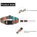Suredoo Adjustable Dog Collar - Soft Nylon for Small Medium & Large Dogs - Tribal Design (M 33-55 cm Neck) - Buy Online on GoSupps.com