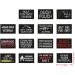 WZT 20-Piece Funny Tactical Military Morale Patch Set - Full Embroidery for Caps, Bags, Backpacks, Clothes, Vests, Uniforms & Gears (Navy) - Buy Online on GoSupps.com