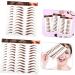 PAMINGONO 5 Sheets Eyebrow Stickers Peel off Eyebrow Sticker Fake Eyebrows Grooming Shaping Eyebrow - Buy Online on GoSupps.com