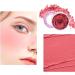 Blush For Cheeks - 10ml Brightening 3D Design Rose Petal | Blush Powder For Face Makeup | For Travel Home Outdoors School And For Girlfriend Wife Friend - Buy Online on GoSupps.com