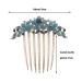 SG Store Flower Hair Comb - Rhinestone Wedding Bridal Headpiece & Decorative Hair Accessory for Women & Girls - Perfect for Blue Hairstyles - Buy Online on GoSupps.com