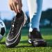 Dimaiglobal Soccer Shoes for Men | Spike Microfiber Cleats for Kids & Adults | Professional Football Boots & Athletics Training | 45 EU Black - Buy Online on GoSupps.com