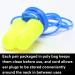 3M Ear Plugs  200/Box  E-A-Rsoft Yellow Neons 311-1250  Corded  Disposable  Foam  NRR 33  Drilling  Grinding  Machining  Sawing  Sanding  Welding  1/Poly Bag - Buy Online on GoSupps.com