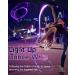 SZYICONG 6ft LED Whip - USB Rechargeable, 7 Colors, 4 Modes - Perfect for Rave Party, Music Festival, Stage Show - Fiber Optic Light Whip - Buy Online on GoSupps.com
