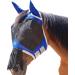 Harrison Howard Caremaster Fly Mask with Ears & Nose Fringes | Signature Blue | Ultimate Fly Protection for Horses - Buy Online on GoSupps.com