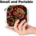 Colorful Circle Art Sanitary Napkin Storage Bag - Period & Tampon Pouch - Buy Online on GoSupps.com