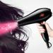 1800W Hair Dryer with Styling Nozzle Professional Salon Hair Dryer Powerful Hairdryer Fast Drying Blow Hair-Dryer AC Motor 2 Speed and 3 Heat 2.3m Long Cable Light Quiet for Women Men Black Small - Buy Online on GoSupps.com