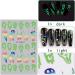JMEOWIO 9 Sheets Halloween Glow in The Dark Nail Art Stickers Decals Self-Adhesive Lumious Skull Ghost Spider Web Bat Pumpkin Nail Supplies Nail Art Design Decoration Accessories - Buy Online on GoSupps.com