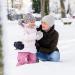 Dicunoy Toddler Gloves - 4 Pairs Kids Stretch Mittens with Cute Rabbit Knitting, Full Finger Gloves for Winter - Thick Plush Lined, Wool Warm, for Baby Girls 0-6 Y - Buy Online on GoSupps.com
