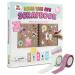 DOODLE HOG Design Your Own Pink Scrapbook, Kids Scrapbook Kit, Gifts for 10 Year Old Girl, Personalize & Decorate Your DIY Scrapbook with Washi Tape, Sticker Sheets, 40-Page Thick Paper, Hardcover