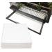 QXHOME 100 Sheets Bird Cage Liner Paper Disposable Non-Woven Large Size Absorbent Liners Bird Cage Paper Liners Pet Animal Cages Cushion Tray Birds Critter Canary Finch Macaw Parakeet Parrot 21.3x15inch