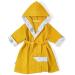 Pepi made in Poland bathrobe children baby unisex - bathrobe children boy 100% cotton - children bathrobe girl with hood unit size Indian summer honey s