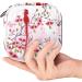 Menstrual Bag with Zipper - Cherry Blossom & Bird Design for Women & Girls | Ideal Tampon Organizer - Buy Online on GoSupps.com