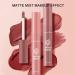 3 Pcs Nude Matte Lipstick Set Nude Lipstick Velvet Air Moisture Smooth Crayon Lip Stain Long Lasting Lipstick 24 Hour Waterproof Nourishing Lipstick with a Matte Finish  Lip Gloss Lipstick for Women (Set C) SET-C - Buy Online on GoSupps.com
