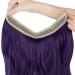 OMGREAT Halo Hair Extensions 20 Inch Curly Wavy Hidden Crown Secret Hairpiece - Deep Purple - Buy Online on GoSupps.com