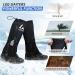Lixada Waterproof Gaiters for Men & Women - Outdoor Protection from Snow Rain & Insects for Hiking Hunting & Cycling - Durable Rain Gaiters Black - Buy Online on GoSupps.com