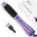 Hot Air Brush  Aima Beauty Salon One-Step Hair Dryer and Volumizer  4-in-1 Hair Dryer Brush  Hair Styling Tools  Purple