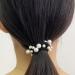12 PCS Black Pearl Elastic Hair Bands Scrunchie Set for Women and Girls - Buy Online on GoSupps.com