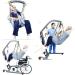 Divided Leg Sling for Elderly Disabled Patient Lift Slings Full Body Patient Lift Sling with Head Support Shower Sling Transfer Lift Sling for Bariatric and Disabled 507lb Weight Capacity Green L Green Large - Buy Online on GoSupps.com
