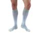 JOBST - 7528901 Sport Knee High 15-20 mmHg Compression Socks White/Grey Medium White/Grey Medium