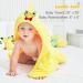 3 Pack Baby Hooded Bath Towel & 24 Washcloth Set - Baby Registry Essential for Newborns, Infants & Toddlers - Bear, Elephant, Duck Design - Buy Online on GoSupps.com