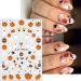 JMEOWIO 9 Sheets Halloween Nail Art Stickers Decals Self-Adhesive Cute Ghost Flower Star Nail Supplies Nail Art Design Decoration Accessories - Buy Online on GoSupps.com