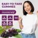Pomona Wellness Elderberry Gummies with Zinc and Vitamin C - Immune Support Supplement for Kids and Adults - Vegan - 90 Gummies - Buy Online on GoSupps.com