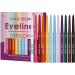 Color Eye Liner - Waterproof Colored Matte Lip Liner | Matte Eyeshadow Highlight Pen Rainbow Eye Liner Soft Crayon Eye Shadow Set for Halloween Festival Makeup - Buy Online on GoSupps.com