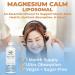 MaryRuth Organics Calm Magnesium Bisglycinate Liquid Supplement - 1 Month Supply - No Sugar - Bone, Nerve, Gut Health - Vegan, Non-GMO, Gluten Free - 15.22 Fl Oz - Buy Online on GoSupps.com