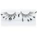 Baci Paradise Dreams Style No.608 Feather Eyelashes with Adhesive Included Black