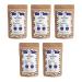 Caf Bonnac Lot de 5 1 kg |Caf Moulu thiopie Harrar | 100% Arabica Naturel | Torr faction Artisanale Fran aise | Notes De Fruits Rouges Moka Et pices | Id al Machine Caf Grain Et Filtre 1 kg (Lot de 5) 5