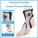 Foot Drop Orthotic Brace | Adjustable Ankle Splint for Sprained Ankle Support - Inflatable Stabilizer (Left S - Buy Online on GoSupps.com