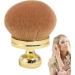 Quzente Powder Brush for Pressed Powder - Powder Bronzer Brush Blush Brush Setting Powder Brush Face Brushes Makeup Mushroom Head Brush for Setting Loose & Pressed Powder gold - Buy Online on GoSupps.com