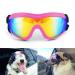 Namsan sunglasses for dogs adjustable dog glasses waterproof windproof dog motorcycle glasses protective glasses for medium/large dog pink
