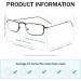 Eyekepper 5 Pack Half-Eye Reading Glasses - Gunmetal Thin Metal Frames +1.5 - Buy Online on GoSupps.com