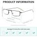 Eyekepper 5-Piece Stainless Steel Half-Eye Reading Glasses +1.75 - Stylish Black Readers for International Shipping - Buy Online on GoSupps.com
