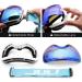 Juli Ski Goggles - Winter Snow Sports Snowboard Goggles, Anti-Fog Lens, BNC White/Blue - Buy Online on GoSupps.com