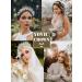 Yovic Green Rhinestone Baroque Wedding Crown for Women and Girls | Crystal Bride Tiara for Prom and Costume Parties - Buy Online on GoSupps.com