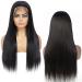 Geeta Hair 13x6 Brazilian Human Hair Lace Front Wig 22 Inch - Pre Plucked, 150% Density, Natural Hairline - Straight Hair, Natural Color - Buy Online on GoSupps.com