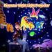 Night Light Starry Sky Projector for Children 15 Film Options Bluetooth Music Box Baby Gift & Room Decoration - Buy Online on GoSupps.com