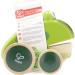 Hape Pull Frosch Fridolin - Wooden Frog Pull Toy for Toddlers | Colorful Fly-Eating Toy | International Shipping Available - Buy Online on GoSupps.com