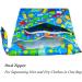 FenFang Wet Bag 2 PCS - Waterproof Reusable Wet Dry Bags for Cloth Diapers - Blue - Buy Online on GoSupps.com