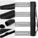 DEWEL Poster Tubes with Strap Extendable Tube for Blueprint Holder Water-Resistant Art Storage Drafting Transport Tube Expands from 22 to 34 inches Black/Brown 3 Packs - Buy Online on GoSupps.com
